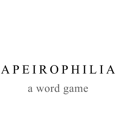 Apeirophilia