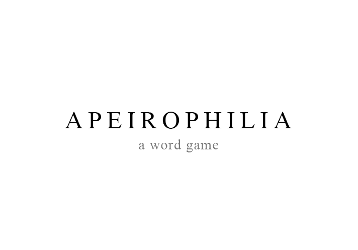 Image for Apeirophilia